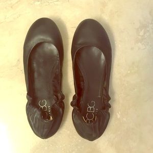 BCBG Paris◾️ Women’s Black Leather Flats